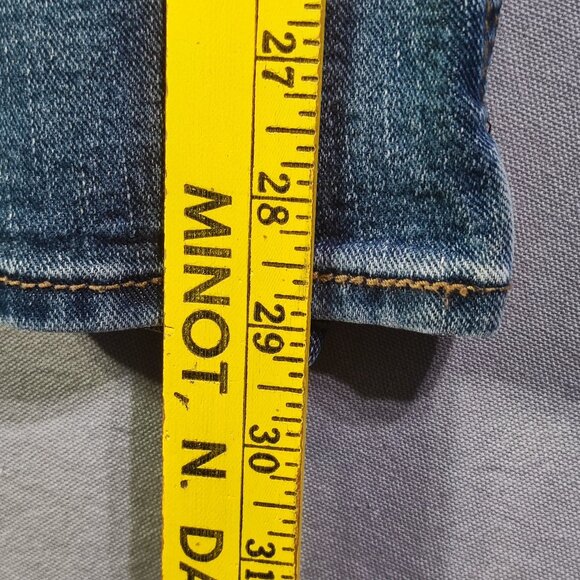 Signature by Levi Strauss Jeans mid-rise straight women's size 22S ink blue - Picture 12 of 14